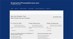 Desktop Screenshot of binghamtonprocessservers.com